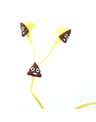 Audífonos Emoji Poo