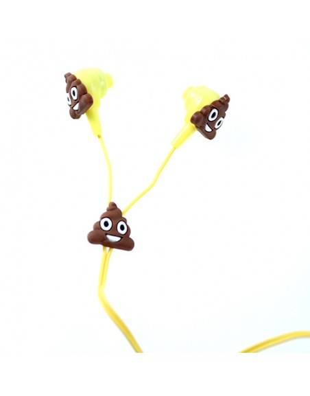 Audífonos Emoji Poo