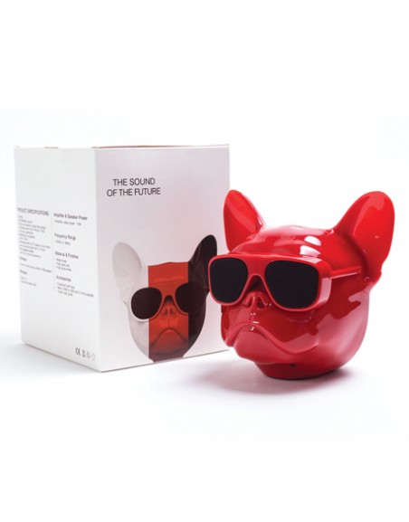 Bocina Bulldog Rojo