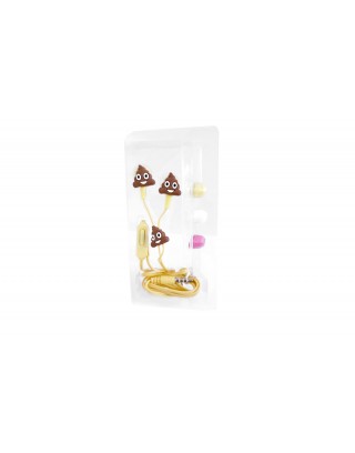 Audífonos Emoji Poo